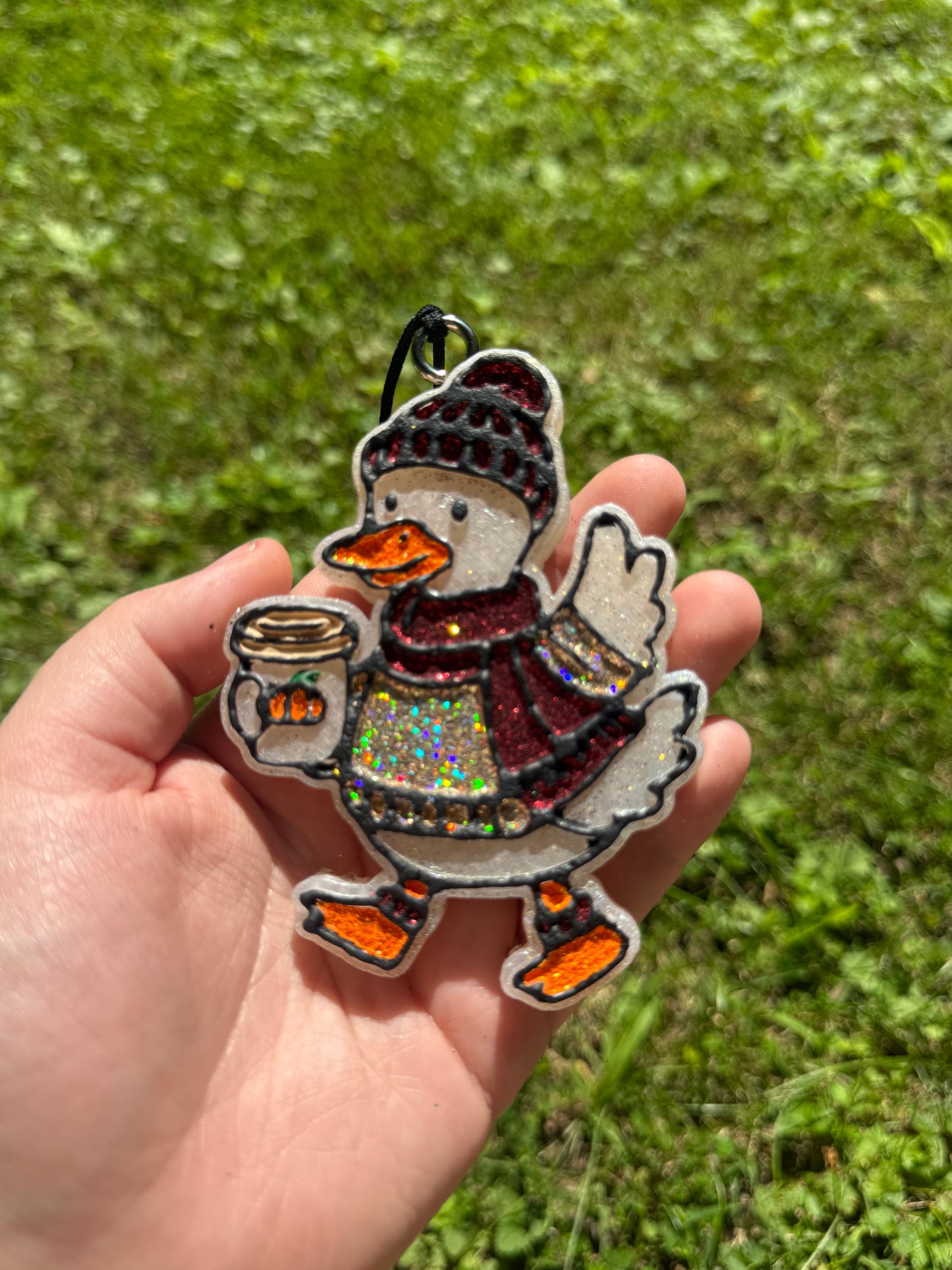 Pumpkin Coffee Goose