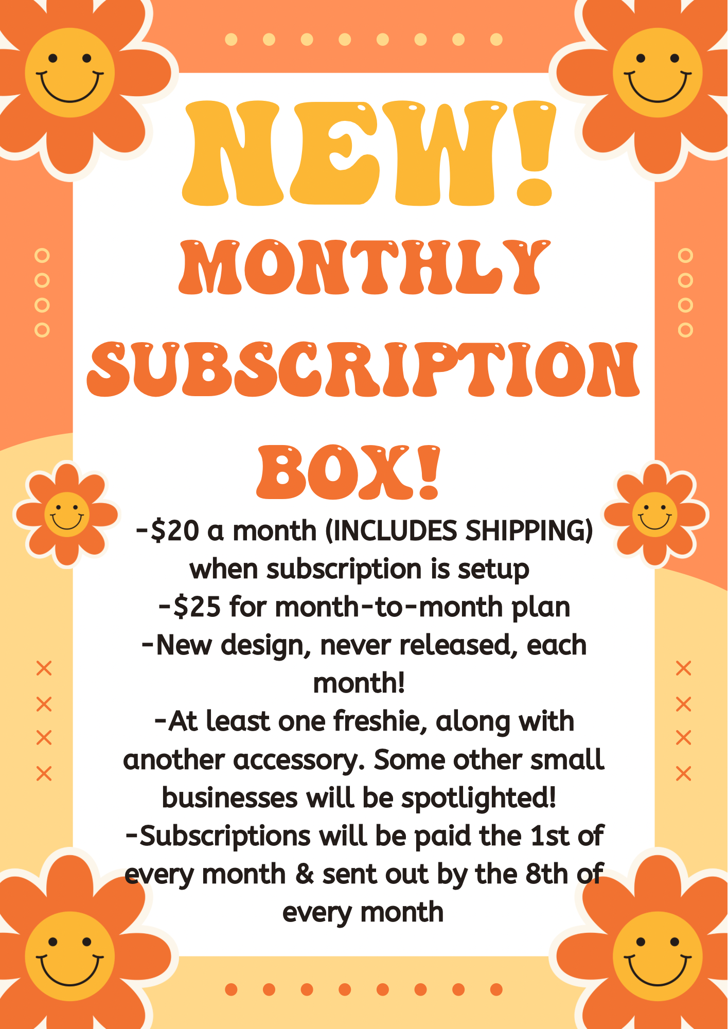 Month-to-Month Subscription Box