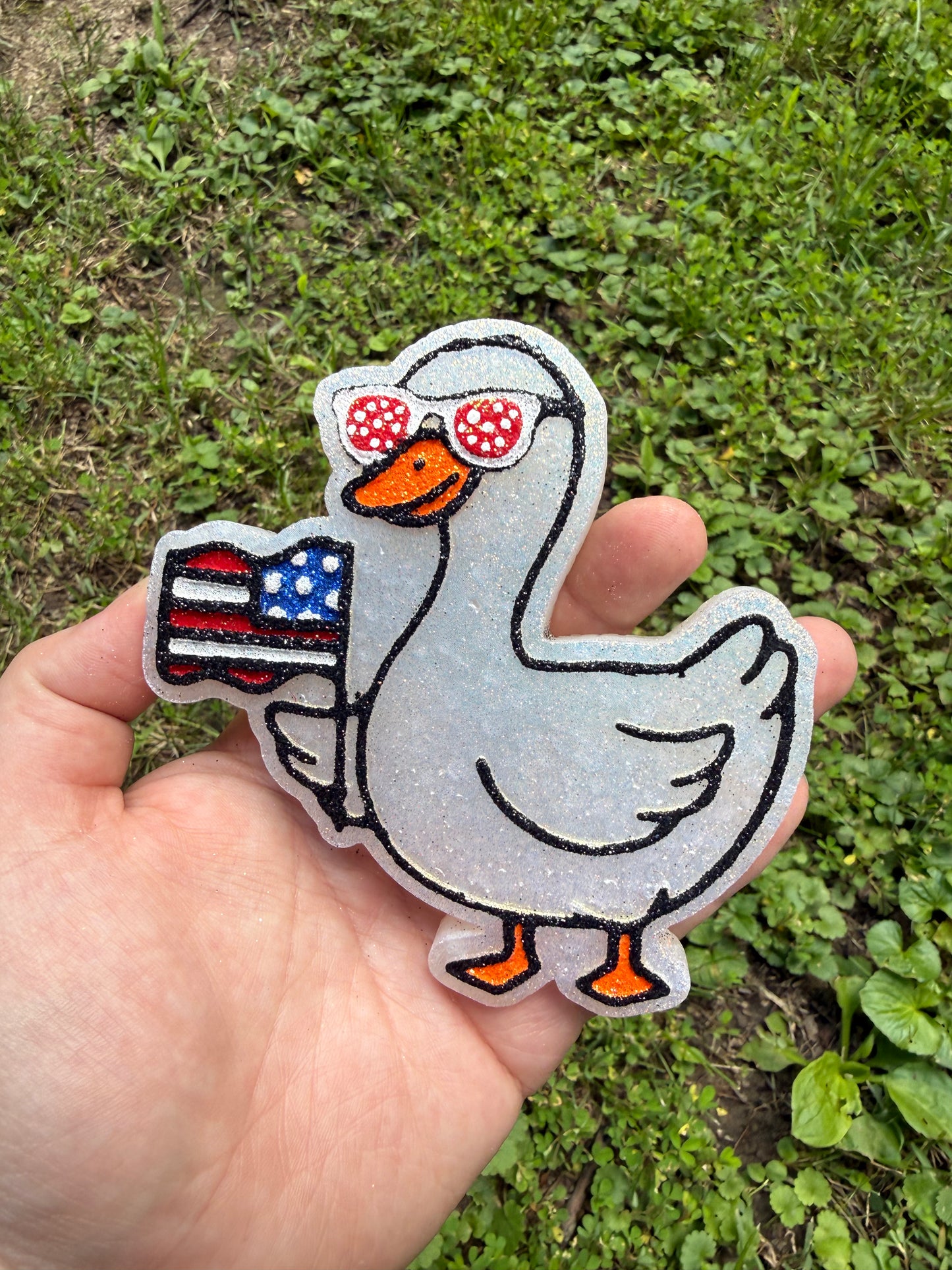 RTS Patriotic Goose- Tiki Beach