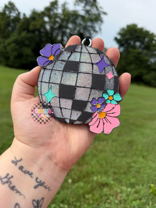 Floral Disco Ball