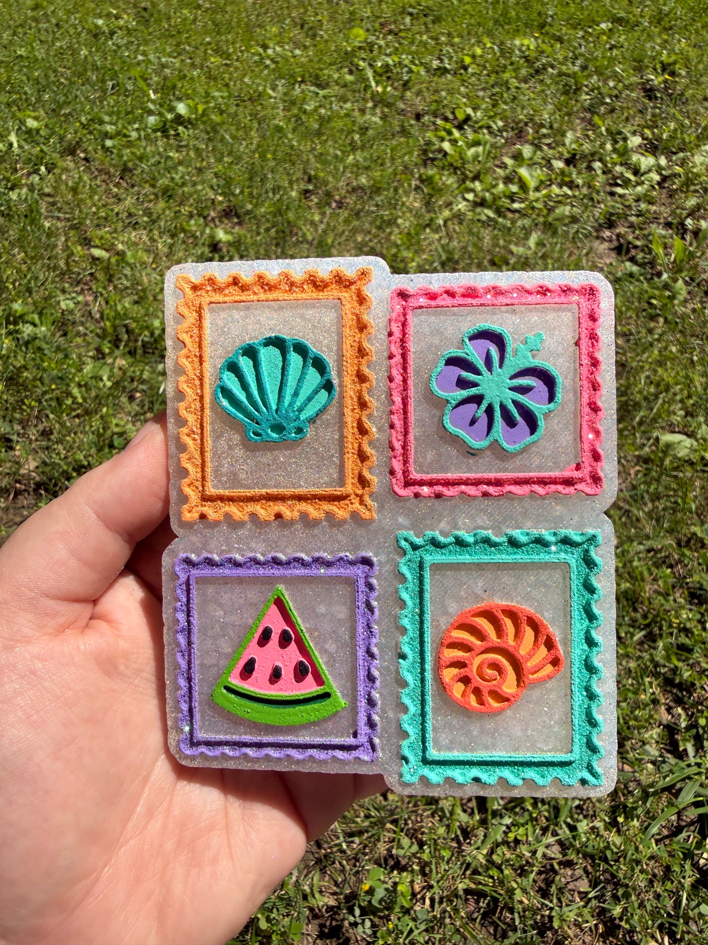 RTS Summer Stamp-Waikiki Beach Coconut