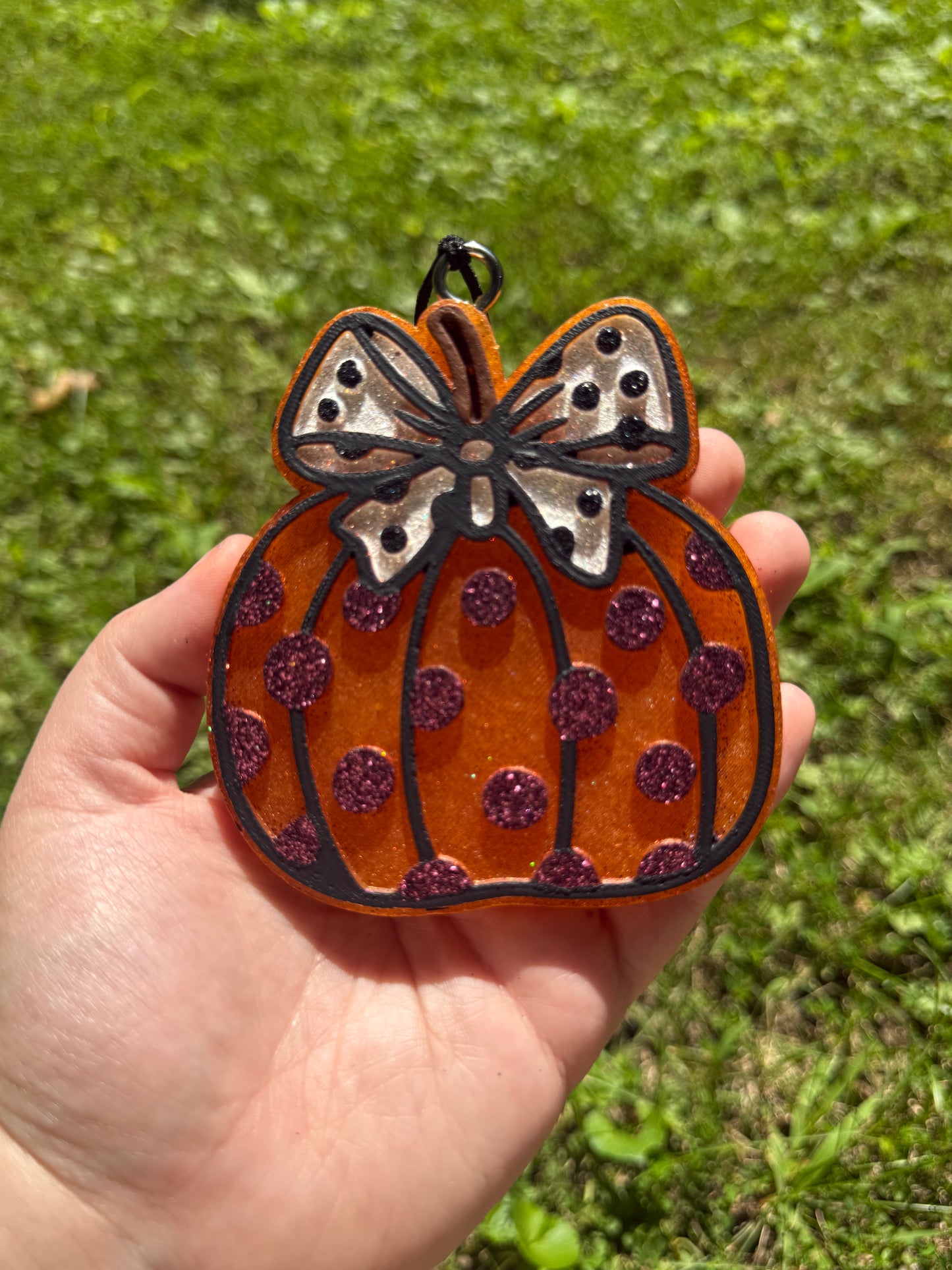 Polka Dot Pumpkin