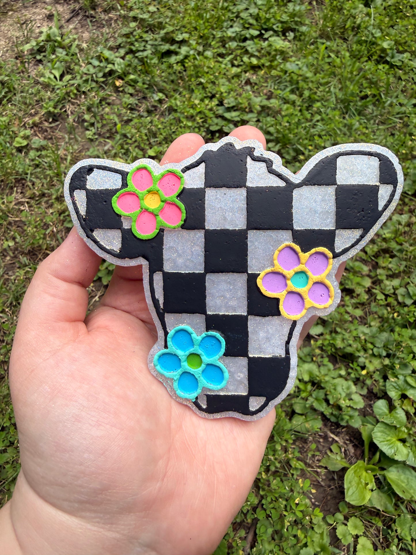 RTS Checkered Cow- Volcano