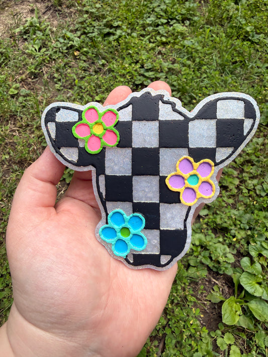 RTS Checkered Cow- Volcano